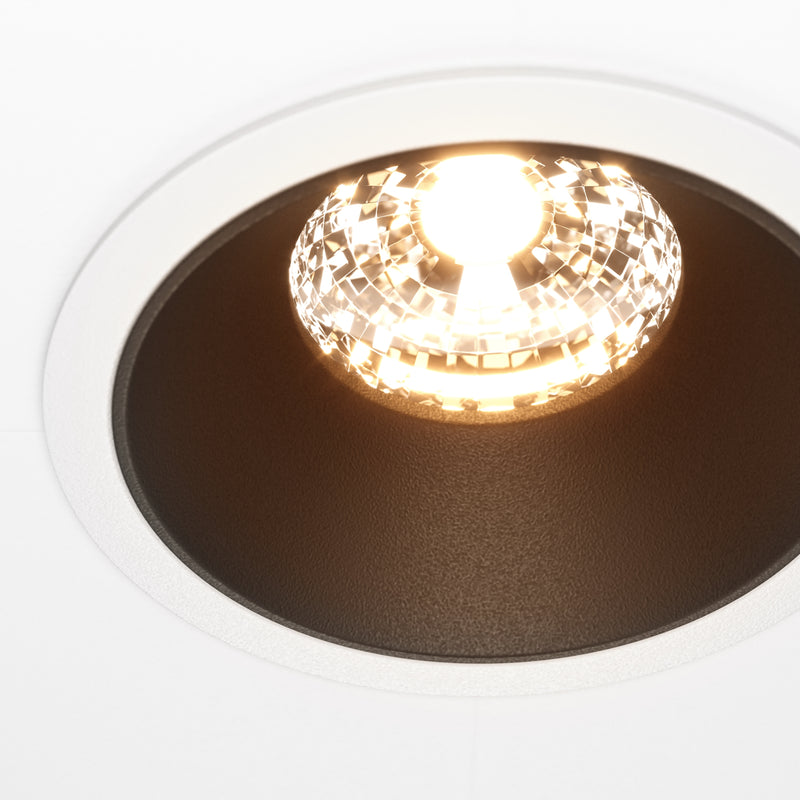 Spot incastrat Downlight White and black