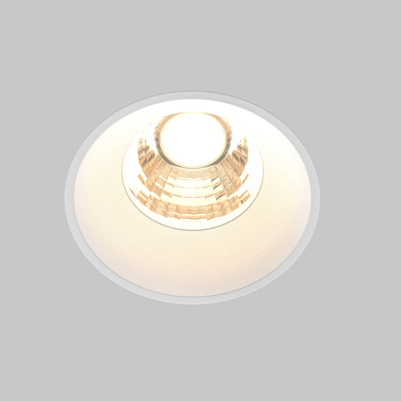 Spot LED Incastrat Maytoni Technical Round, Alb, LED 7W, 460lm 3000K