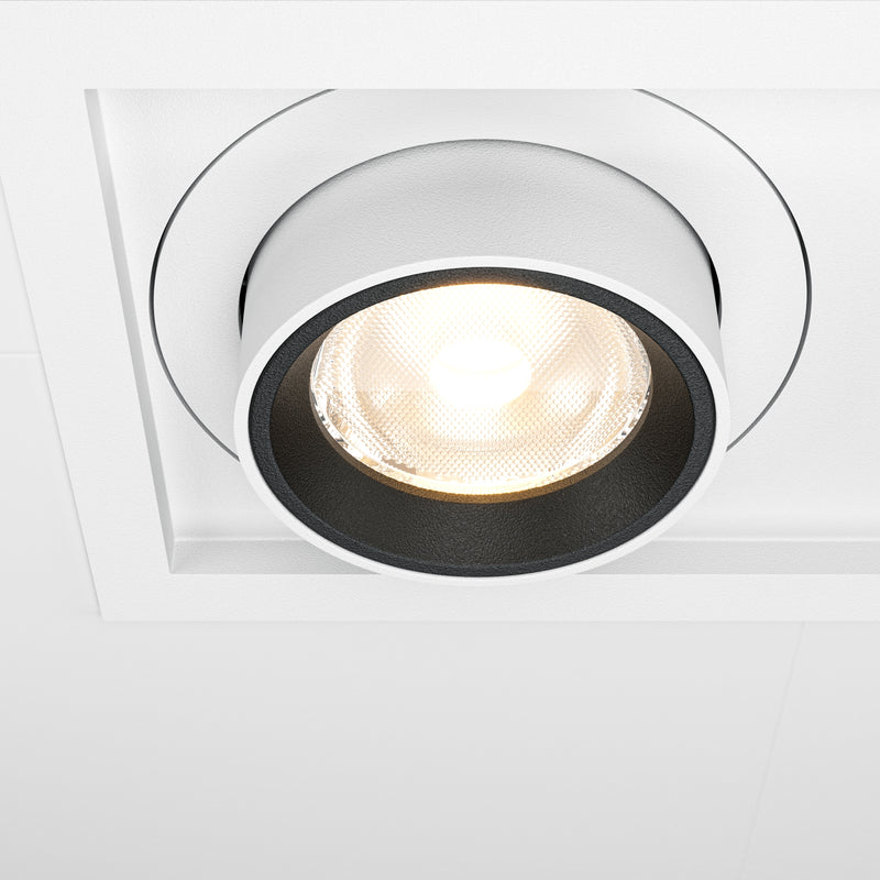 Spot LED Incastrat Maytoni Technical Hidden, Alb, LED 20W, 1450lm 3000K
