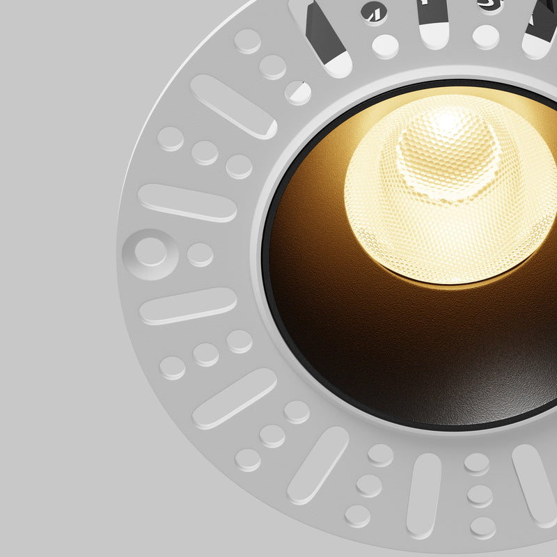 Spot incastrat Downlight Negru
