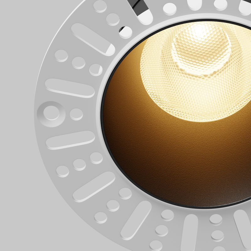 Spot incastrat Downlight Negru