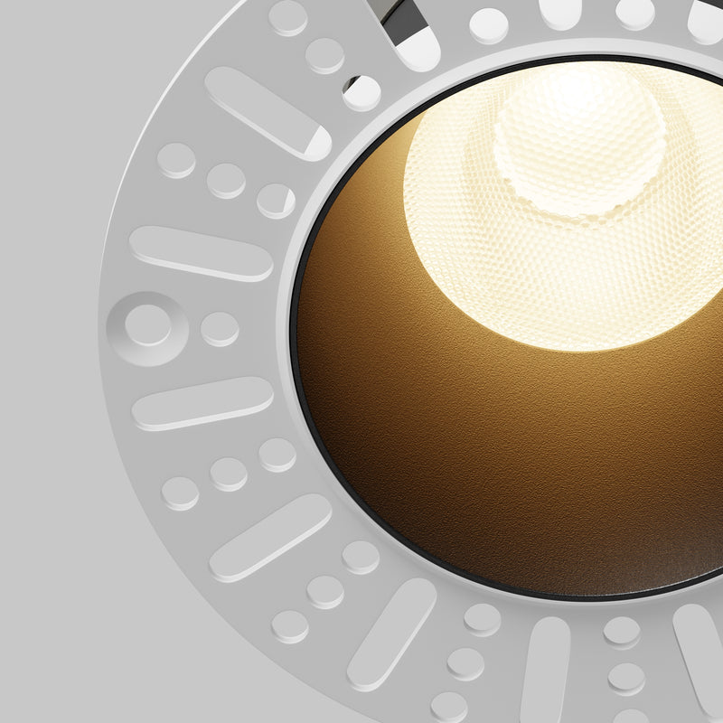 Spot incastrat Downlight Negru