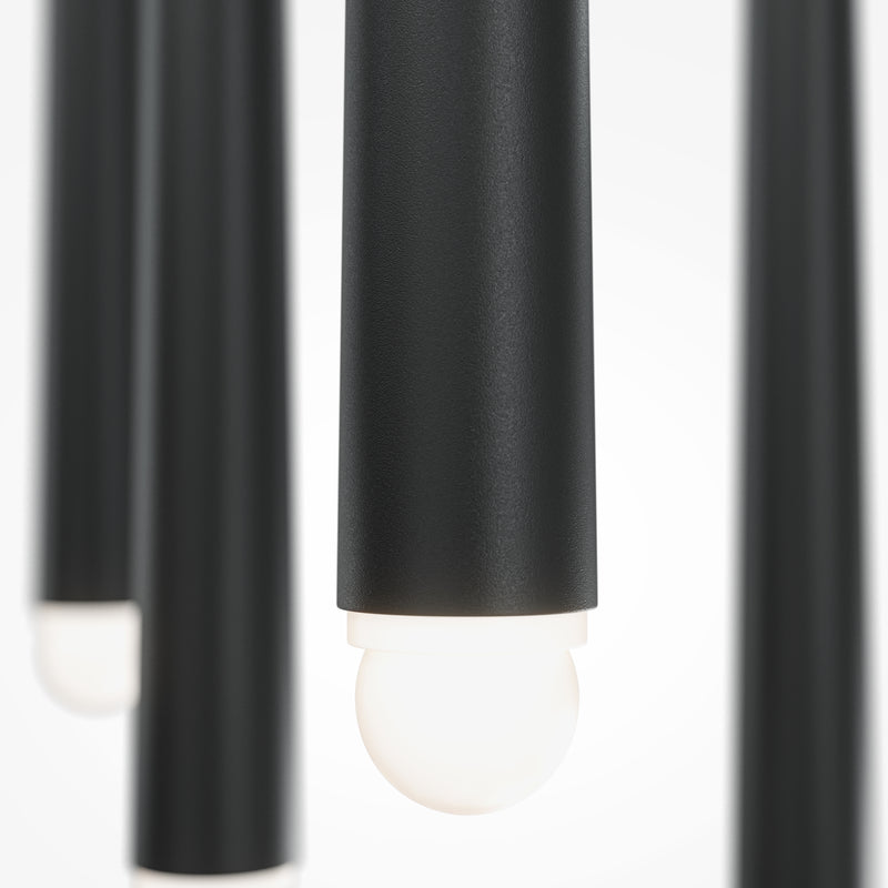 Lustra LED Maytoni Cascade, Negru, LED 31W, 2400lm