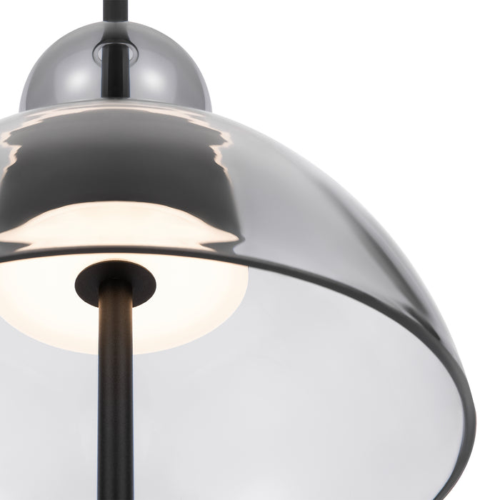 Lustra LED Maytoni Modern Bangkok, Negru, LED 12W, 1200lm 3000K MOD185PL-L11B3K1