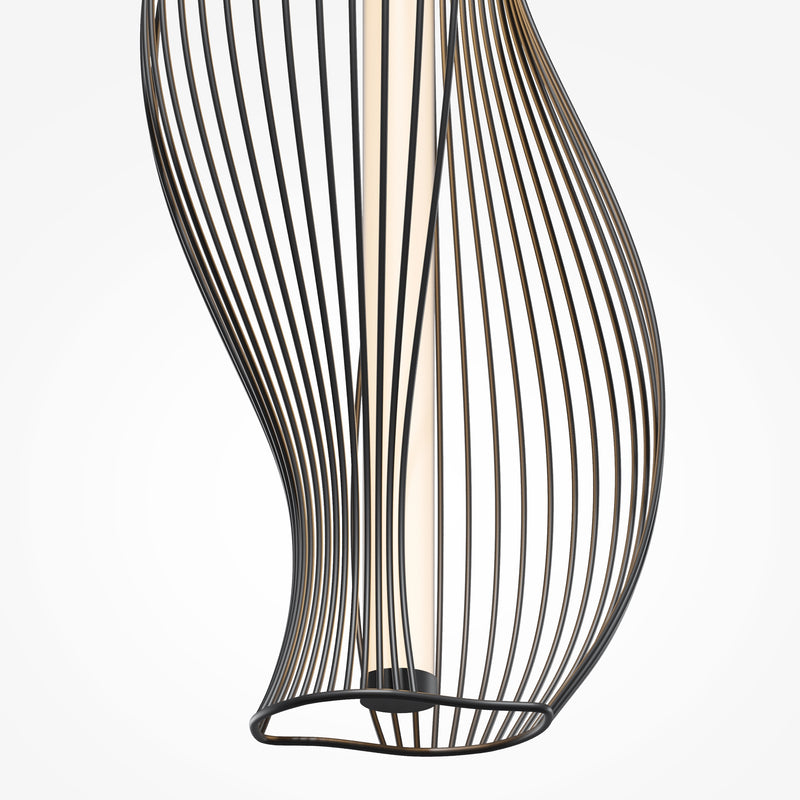 Lustra Modern Negru