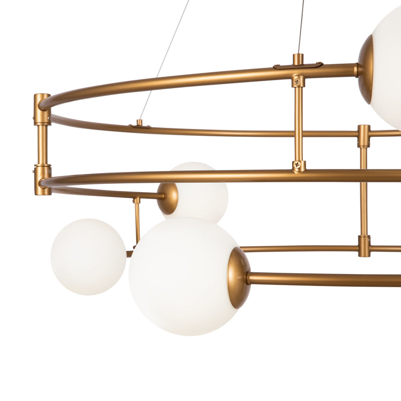 Lustra Living Maytoni Balance Auriu, 6XG9