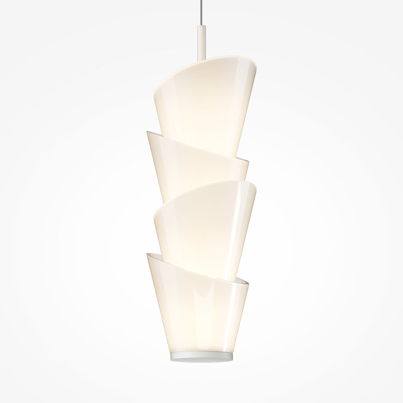 Lustra Modern Alb
