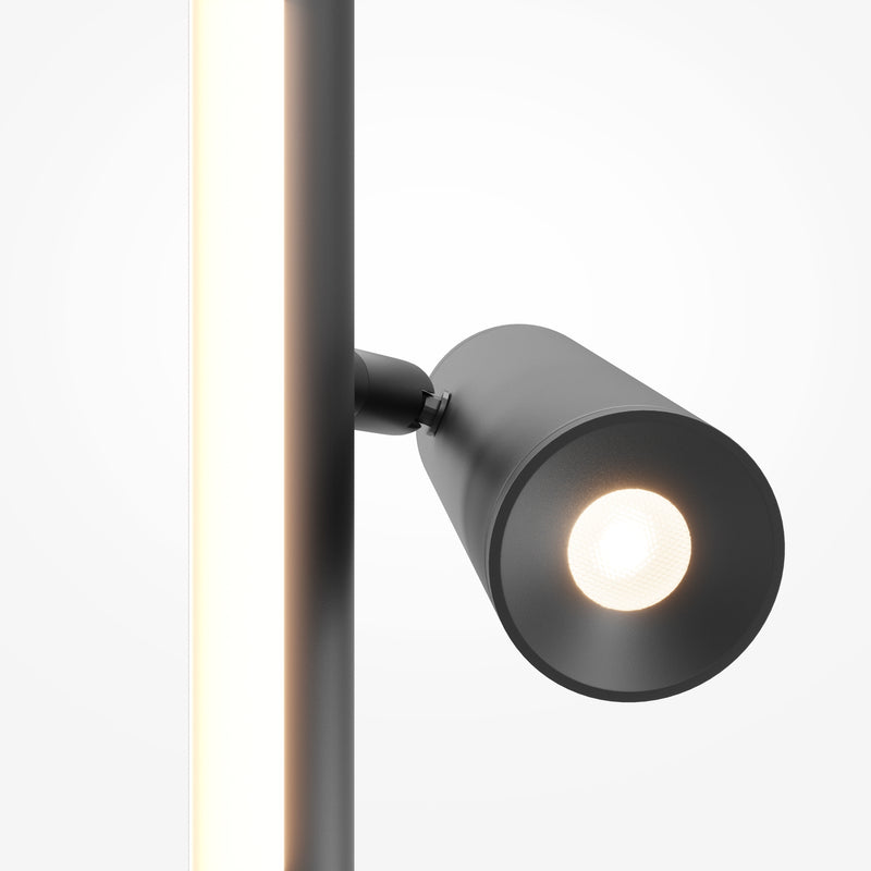 Lampadar Modern Negru