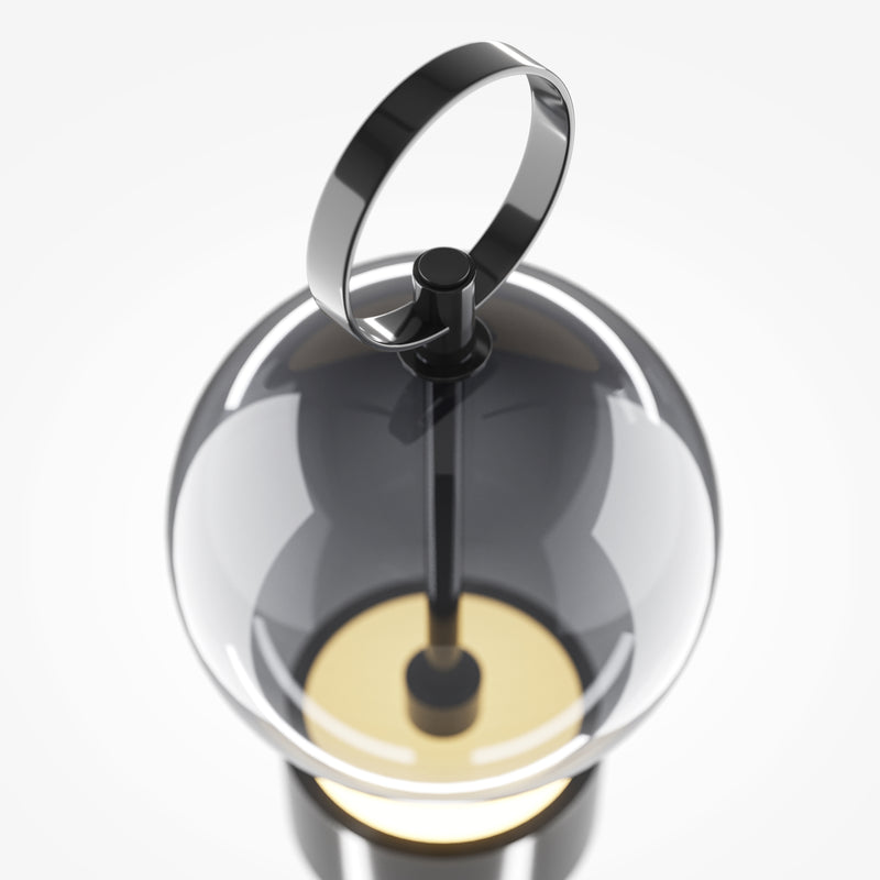 Lampa portabila Modern Negru