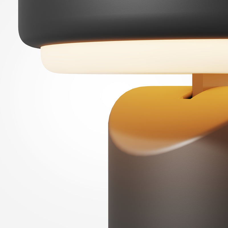 Lampa portabila Modern Negru