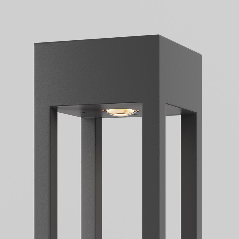Stalp Exterior LED Maytoni Outdoor Elbe Grafit