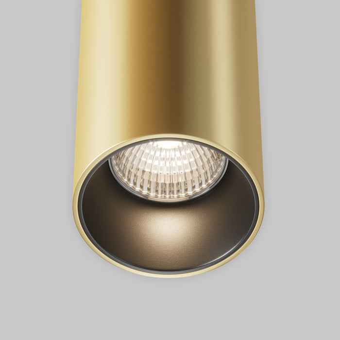 Lustra LED Maytoni Technical Efir, Auriu mat, LED 15W, 1230lm 3000K P089PL-15W3K-MG