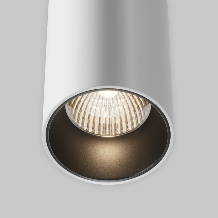 Lustra LED Maytoni Technical Efir, Alb, LED 25W, 2180lm 3000K P089PL-25W3K-W