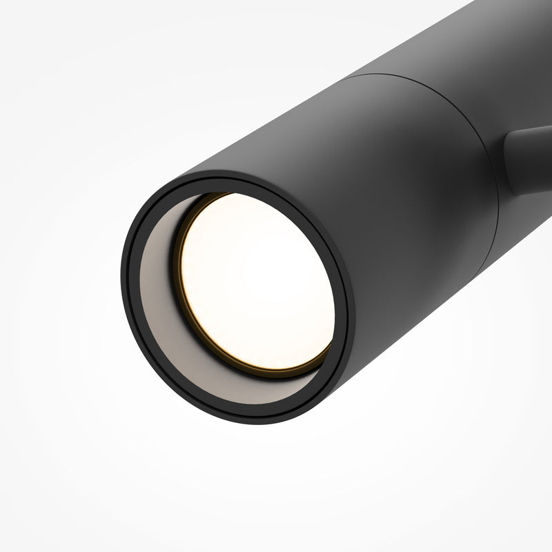 Corp iluminat pe sina Sistem Magnetic 23mm EXILITY Negru