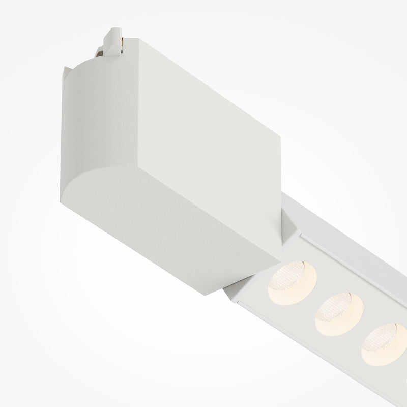 Proiector LED pentru sina monofazata Unity Maytoni Technical Points Rot, Alb, LED 10W, 760lm 4000K