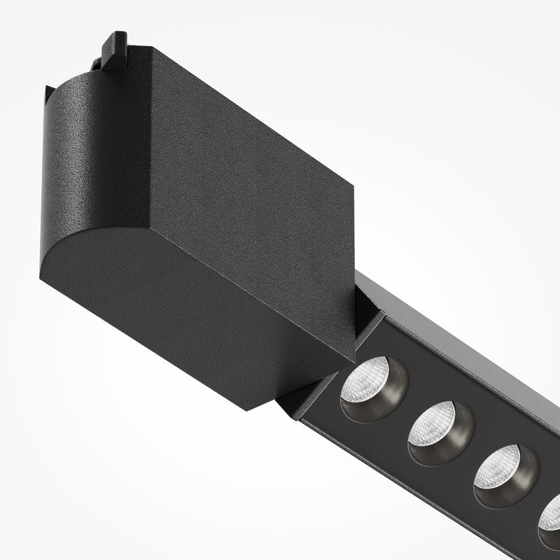 Proiector LED pentru sina monofazata Unity Maytoni Technical Points Rot, Negru, LED 22W, 1440lm 4000K