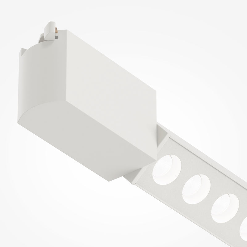 Proiector LED pentru sina monofazata Unity Maytoni Technical Points Rot, Alb, LED 22W, 1440lm 4000K