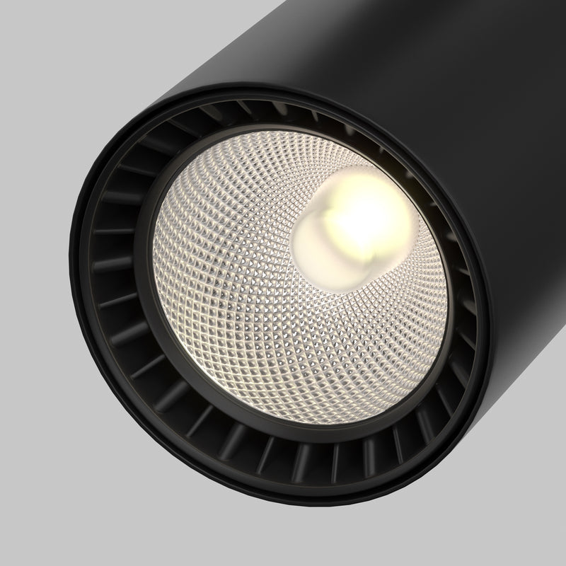 Proiector LED pentru sina cu 3 faze, Trinity Maytoni Technical Vuoro Negru