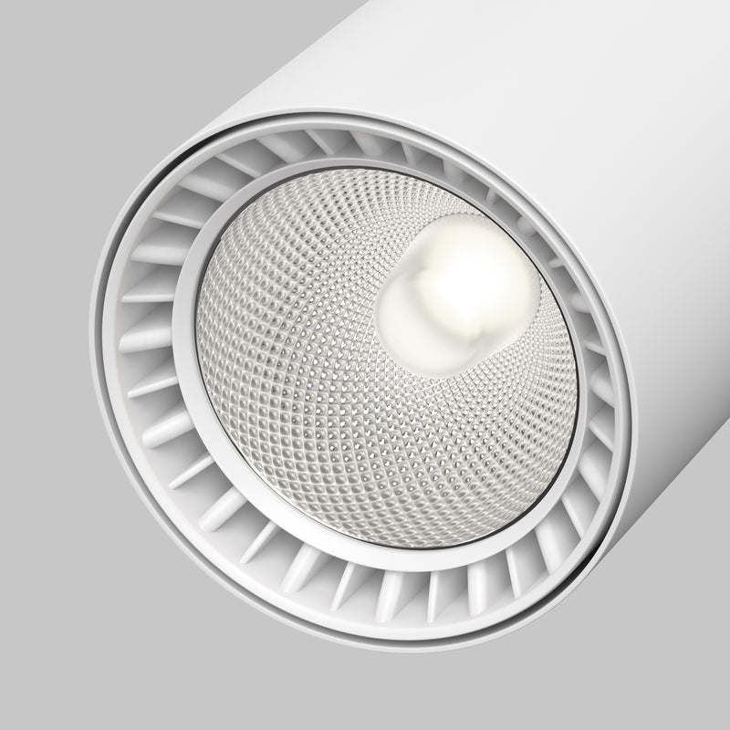 Proiector LED pentru sina cu 3 faze, Trinity Maytoni Technical Vuoro Alb