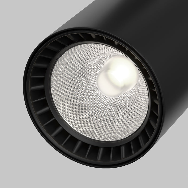 Proiector LED pentru sina cu 3 faze, Trinity Maytoni Technical Vuoro Negru