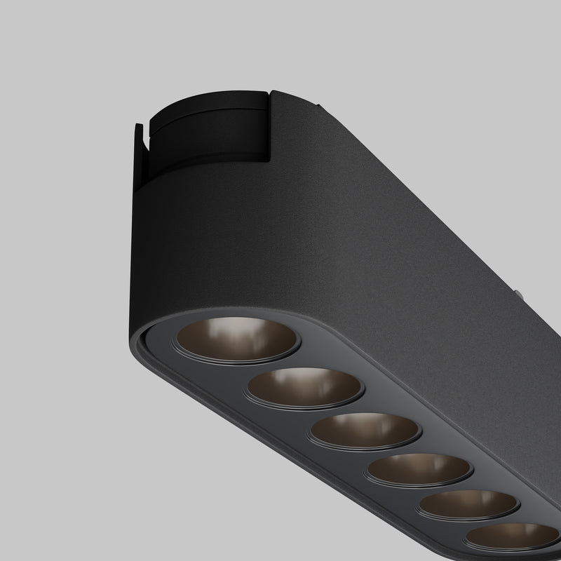 Proiector LED pentru sina magnetica Radity Maytoni Technical Points, Negru, LED 6W, 700lm 4000K