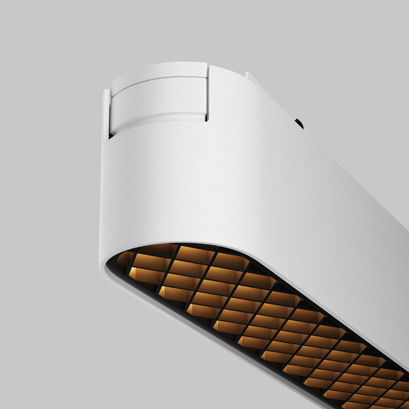 Proiector LED pentru sina magnetica Radity Maytoni Technical Basis Grid, Alb, LED 12W, 190lm 3000K