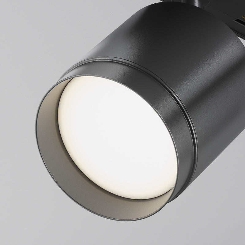 Proiector pentru sina monofazata Unity Maytoni Technical Polar, Negru, GX53 15W