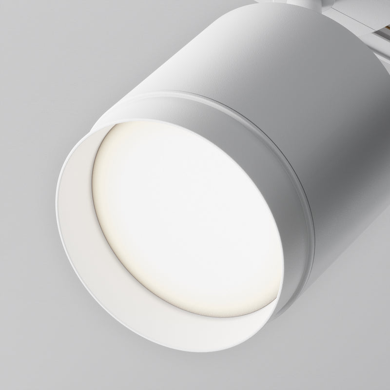 Proiector pentru sina monofazata Unity Maytoni Technical Polar, Alb, GX53 15W