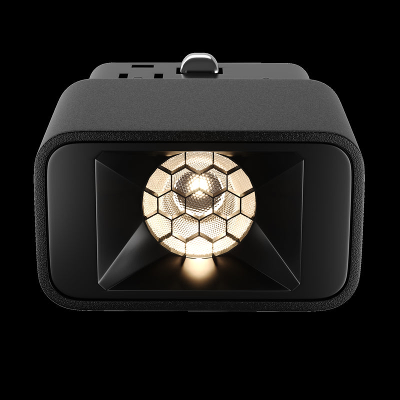 Corp iluminat pe sina Sistem Magnetic 23mm EXILITY Negru