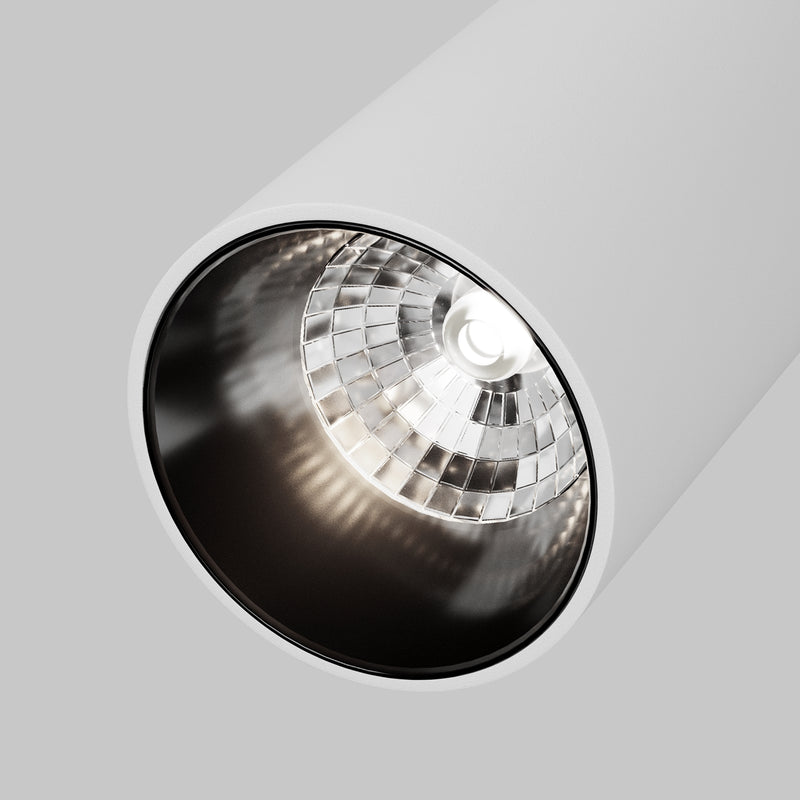 Proiector LED pentru sina magnetica Radity Maytoni Technical Focus LED, Alb, LED 12W, 1100lm 4000K