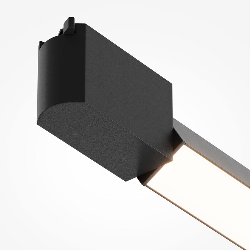 Proiector LED pentru sina monofazata Unity Maytoni Technical Basis Rot, Negru, LED 12W, 780lm 3000K