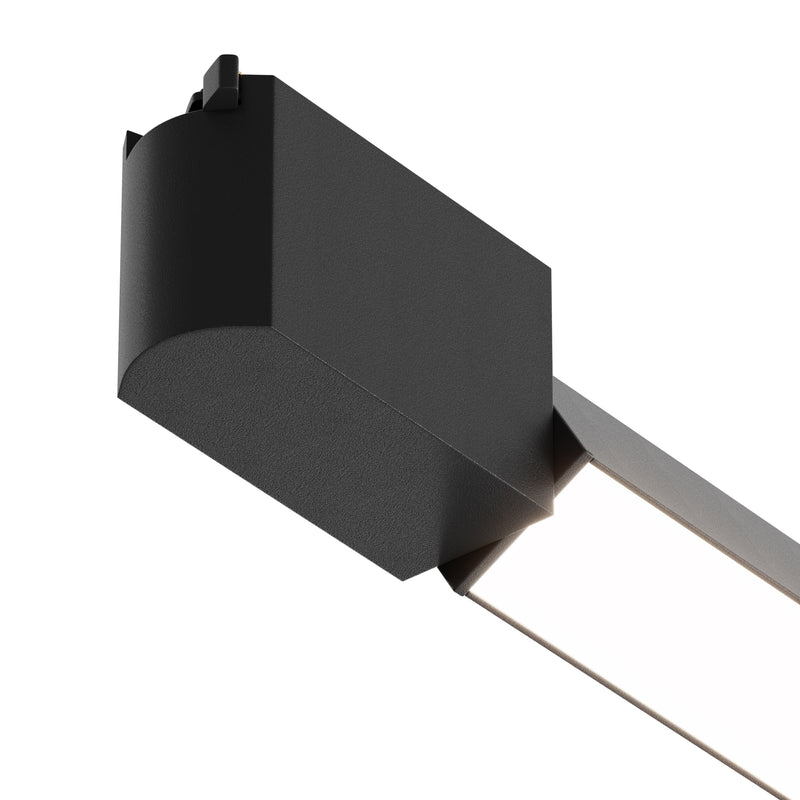 Proiector LED pentru sina monofazata Unity Maytoni Technical Basis Rot, Negru, LED 24W, 1900lm 4000K