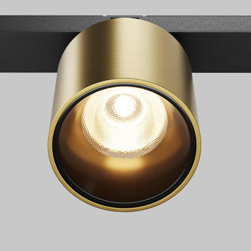 Proiector LED pentru sina magnetica Exility Maytoni Technical Alfa S, Alama, LED 7W, 380lm 3000K