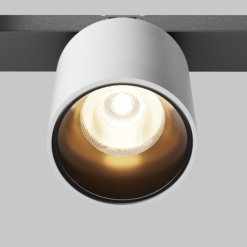 Corp iluminat pe sina Sistem Magnetic 23mm EXILITY Negru