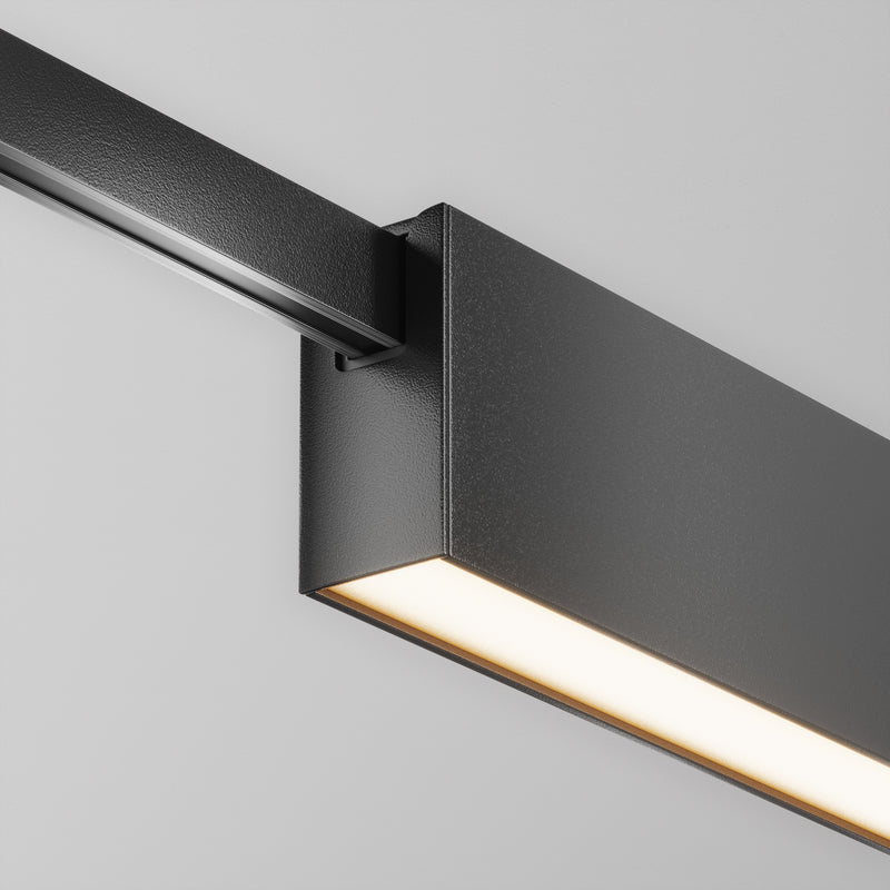 Corp iluminat pe sina Sistem Magnetic Modular FLARITY Negru