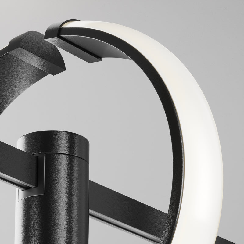 Corp iluminat pe sina Sistem Magnetic Modular FLARITY Negru