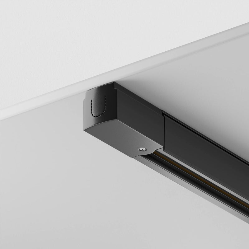 Sina aplicata cu 3 faze Maytoni Technical Busbar trunkings Trinity Negru, 1m.