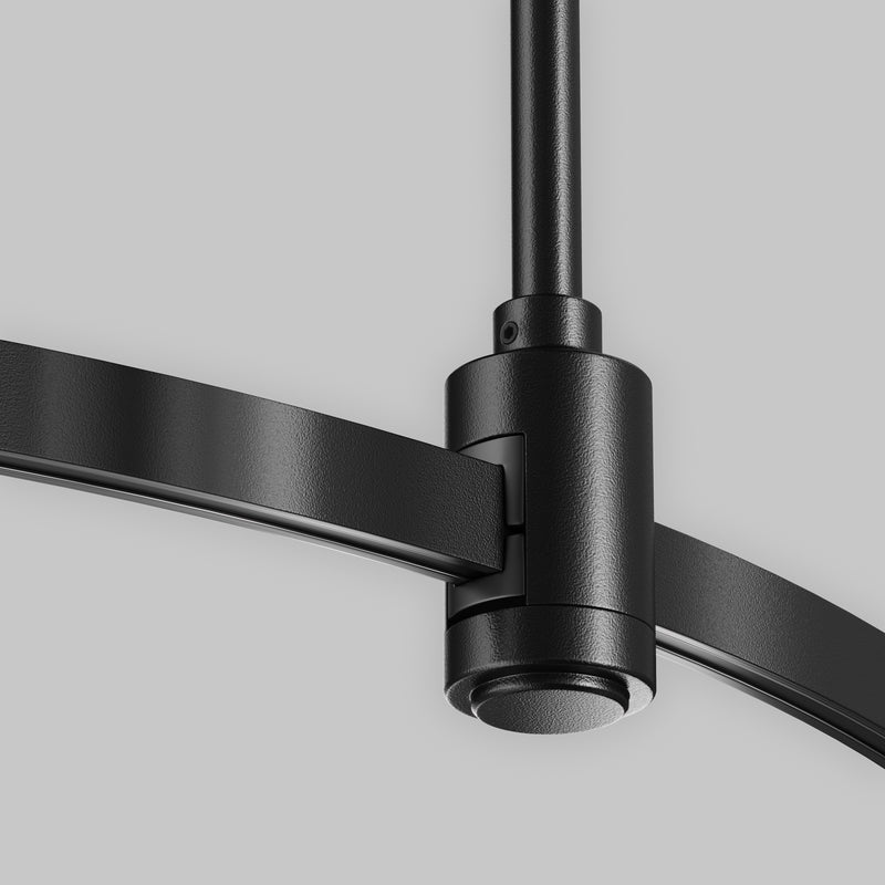 Corp iluminat pe sina Sistem Magnetic Modular FLARITY Negru