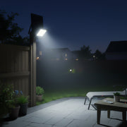 Proiector LED SMD cu panou solar și telecomandă, 100W, 6500K, IP65