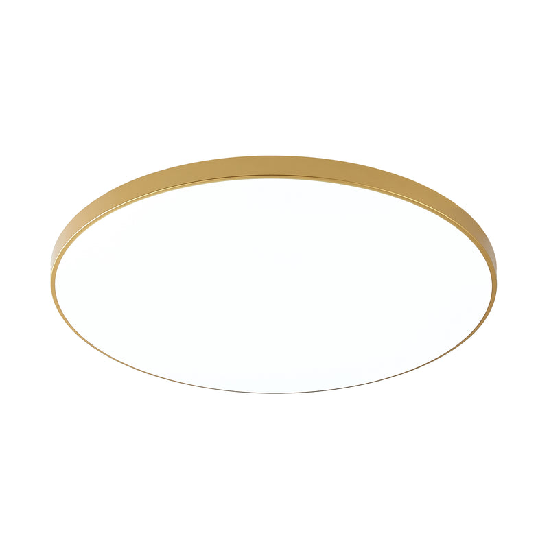 Plafoniera WM-C7300-MG LED 44W 3386LM 4000K Ø47 H4 corp plastic auriu abajur alb
