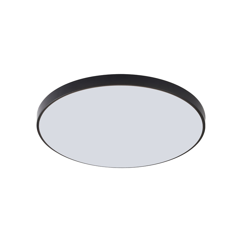 Plafoniera WM-C7300-S-BL LED 32W 2480LM 4000K Ø37 H4 plastic corp negru abajur alb