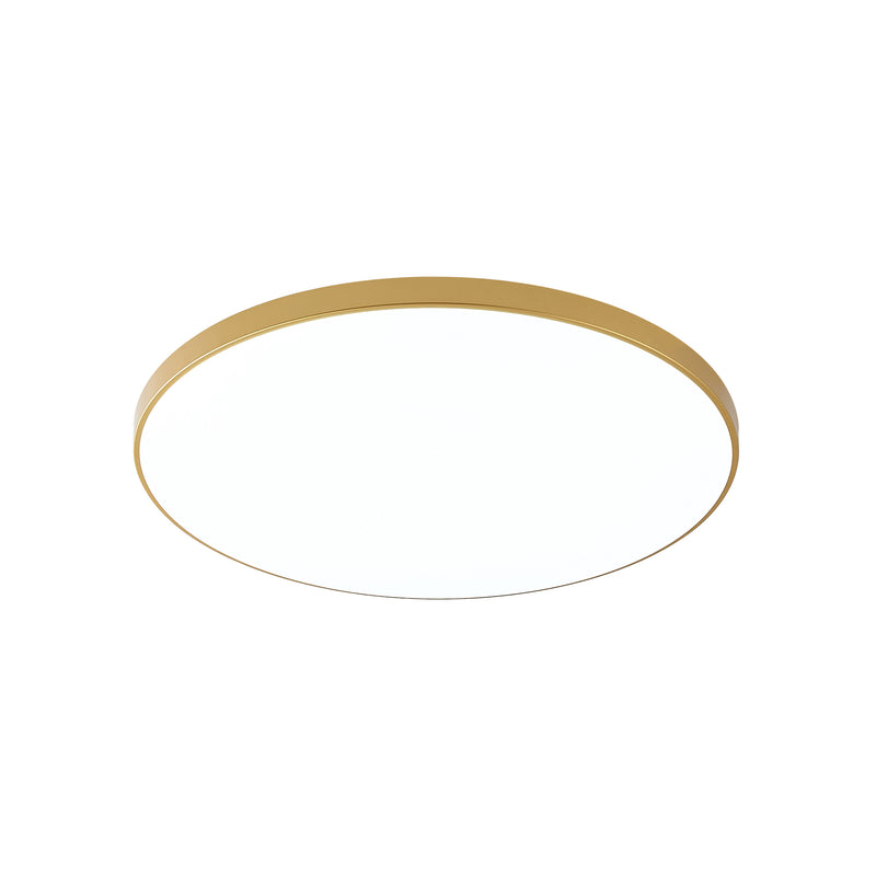 Plafoniera WM-C7300-SG LED 32W 2480LM 4000K Ø37 H4 corp plastic auriu abajur alb