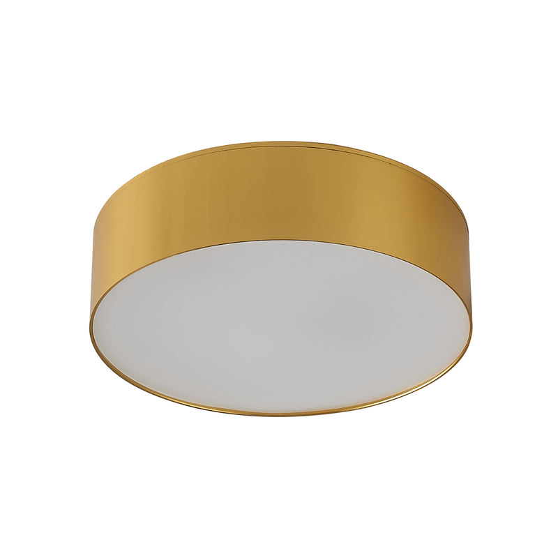 Plafoniera WM-TD8880-M-3K-G LED 12W 1138LM 3000K Ø12 H3 corp aluminiu auriu abajur alb