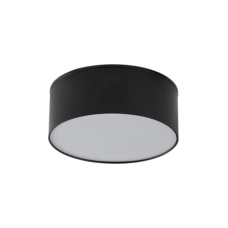 Plafoniera WM-TD8880-S-4K-BL LED 5W 516LM 4000K Ø8 H3 aluminiu corp negru abajur alb