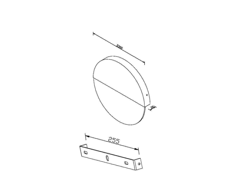 Aplica LED Maytoni Modern Jupiter, Marmura, LED 13W, 200lm 3000K  MOD320WL-L13MR3K1