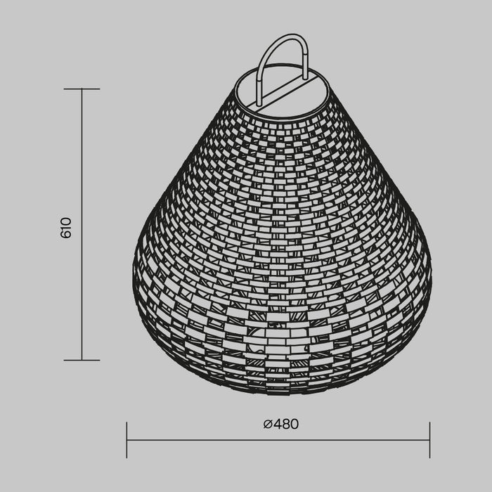 Lampa LED de Exterior cu Incarcare Solara si Senzor Maytoni Outdoor Plet, Negru, LED 5W, 50lm 3000K  OSL599FL-L5B3K1