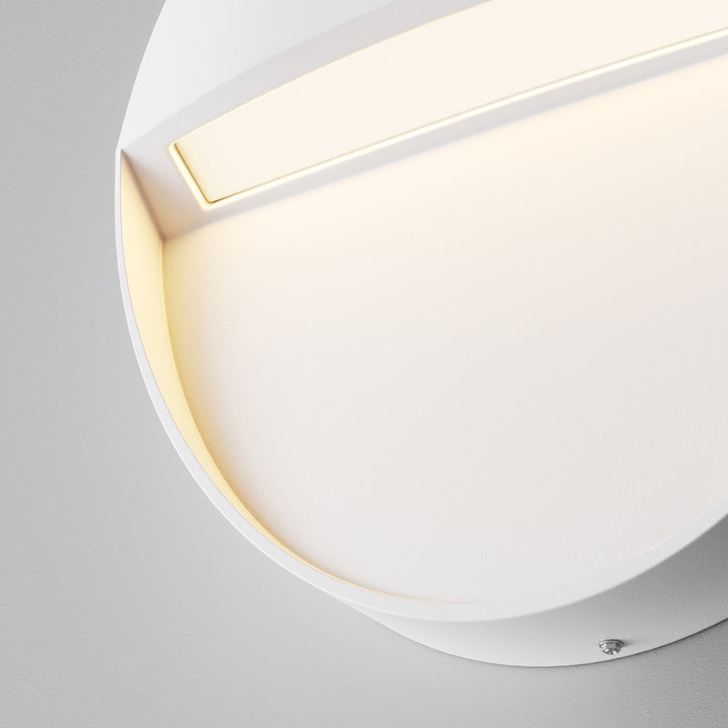 Lampa pentru iluminat scari Maytoni Outdoor Mane, Alb, LED 3W, 100lm 3000K
