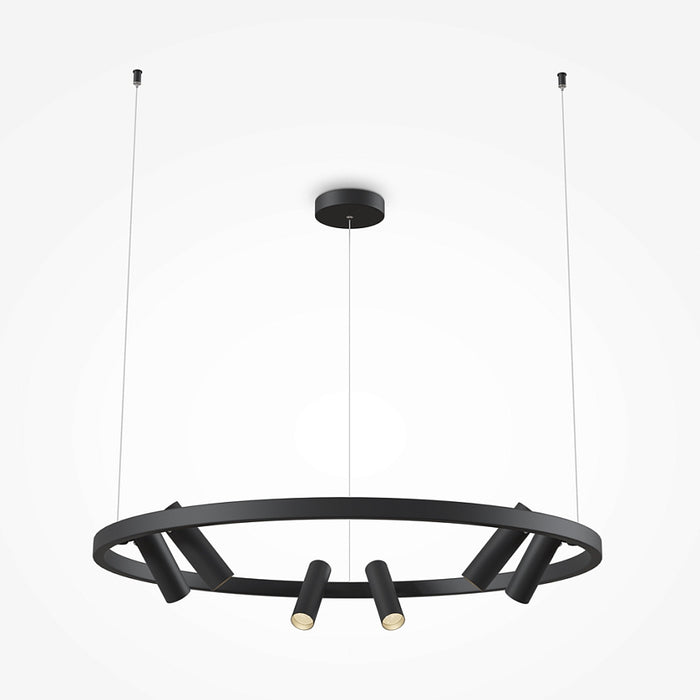 Lamp? Suspendat? LED Alb? Satellite MOD102PL-L42W  Maytoni Modern, Aluminiu, 42W, 3900lm