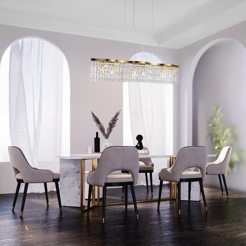 Lustra Living Maytoni Dune Auriu, 6XE14