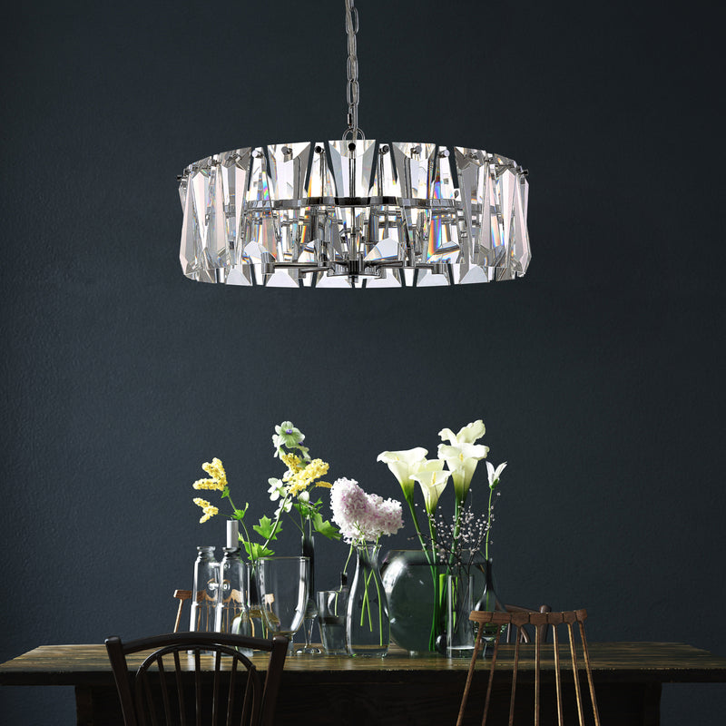 Lustra Living Maytoni Puntes Crom 6XE14